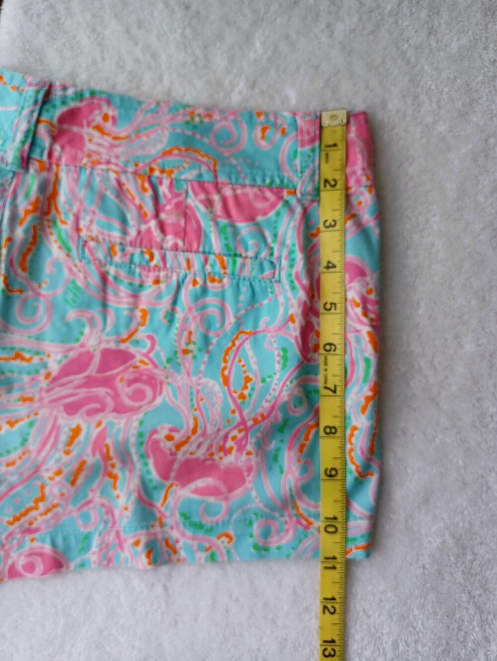 Lilly Pulitzer The Walsh Jelly Fish Print Shorts, Size 8 - Picture 13 of 16